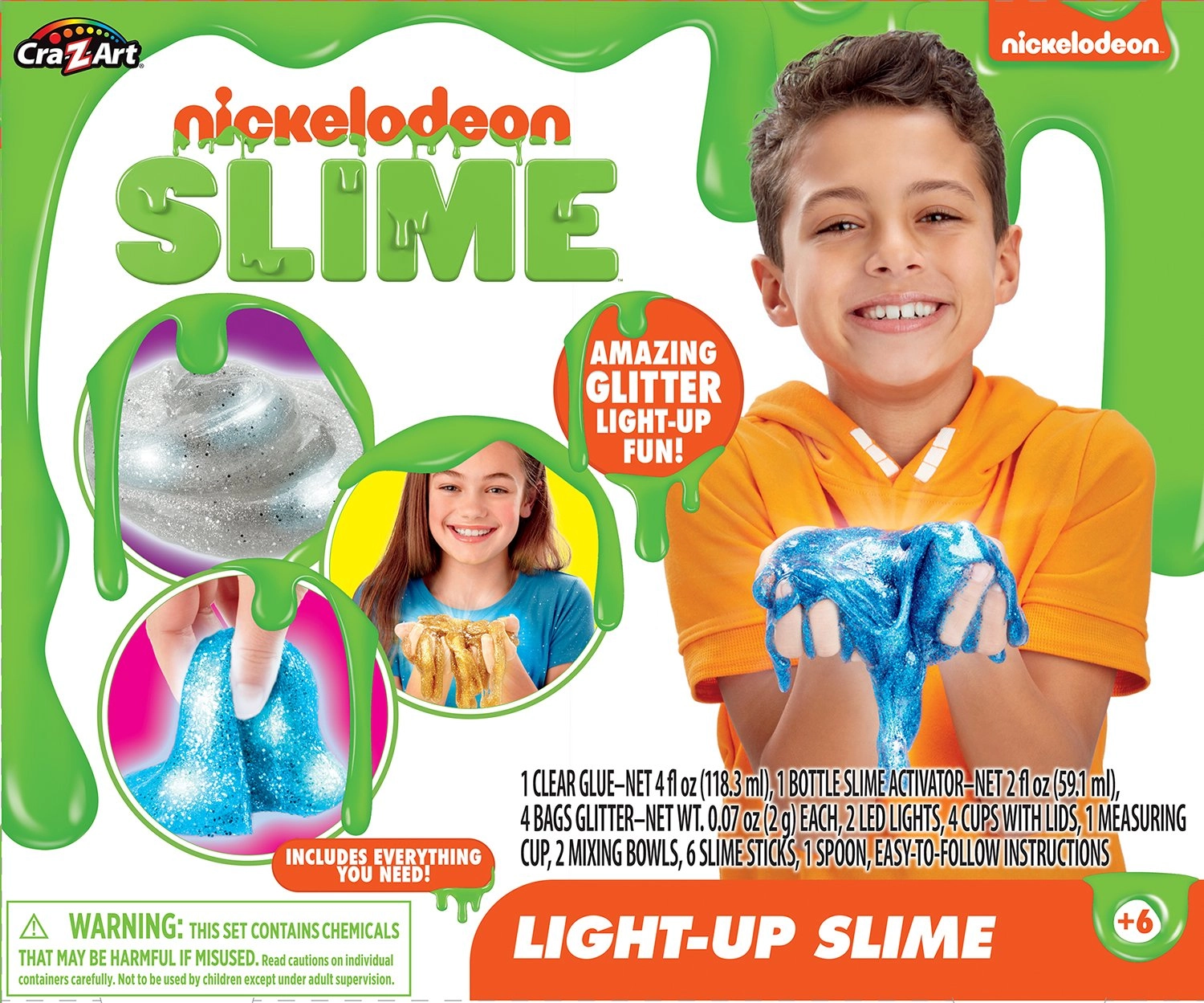 Cra-Z-Art Nickleodeon Light up Slime