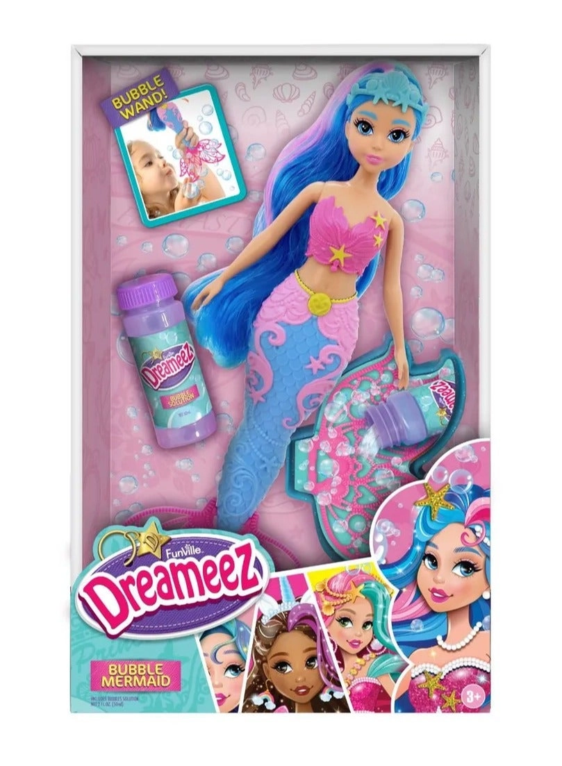 Dreameez Bubble Mermaid Fashion Doll Set - Bath Time Ages 3+