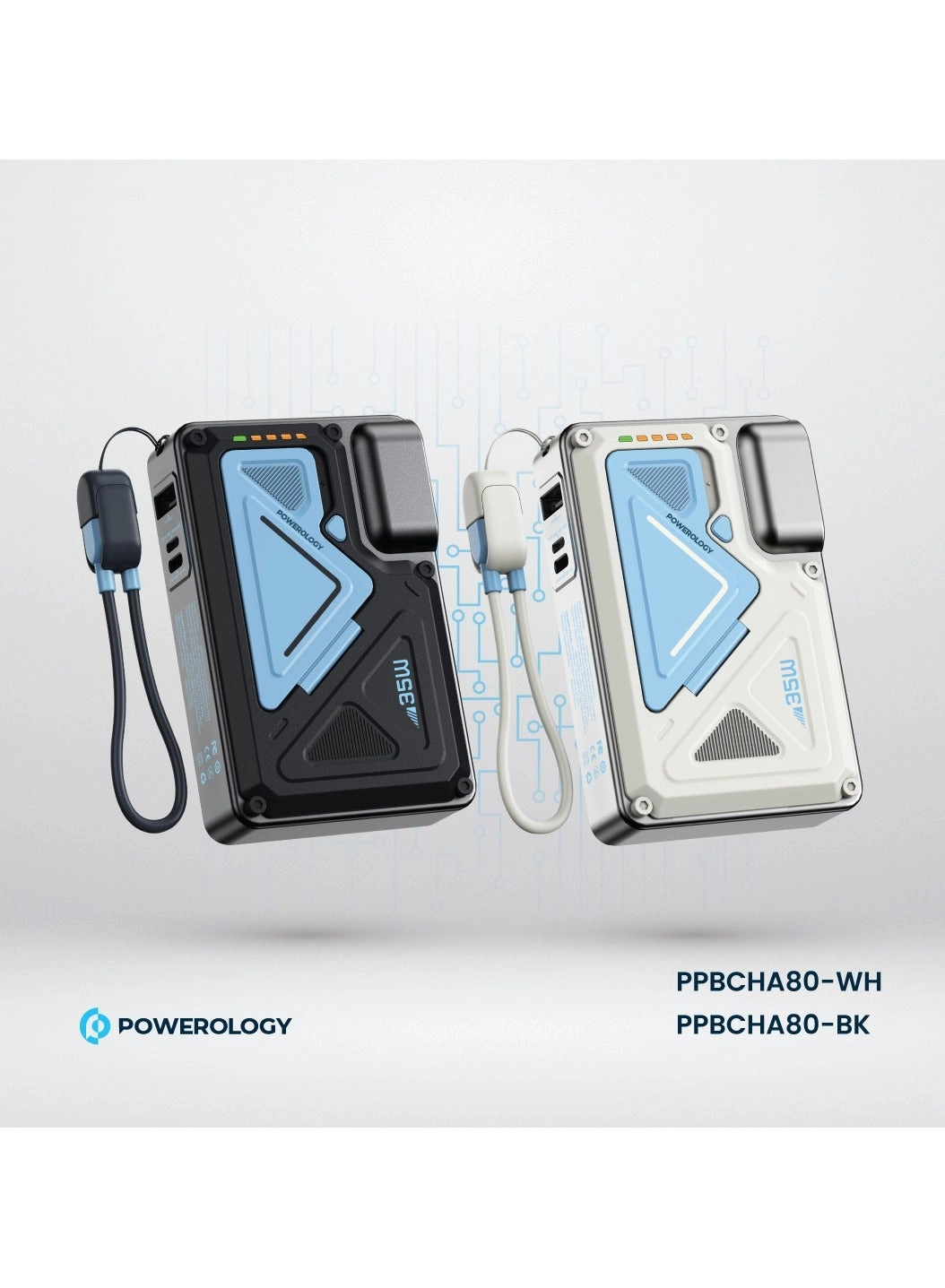 PPBCHA80-WH - 10000mAh 35W Fast Charging MagSafe Compatible