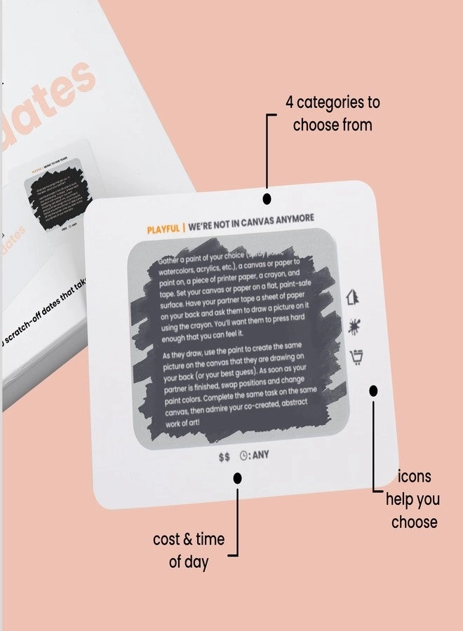 Mini Dates - 30 Meaningful Dates Under 30min Scratch-Off Date Night Game