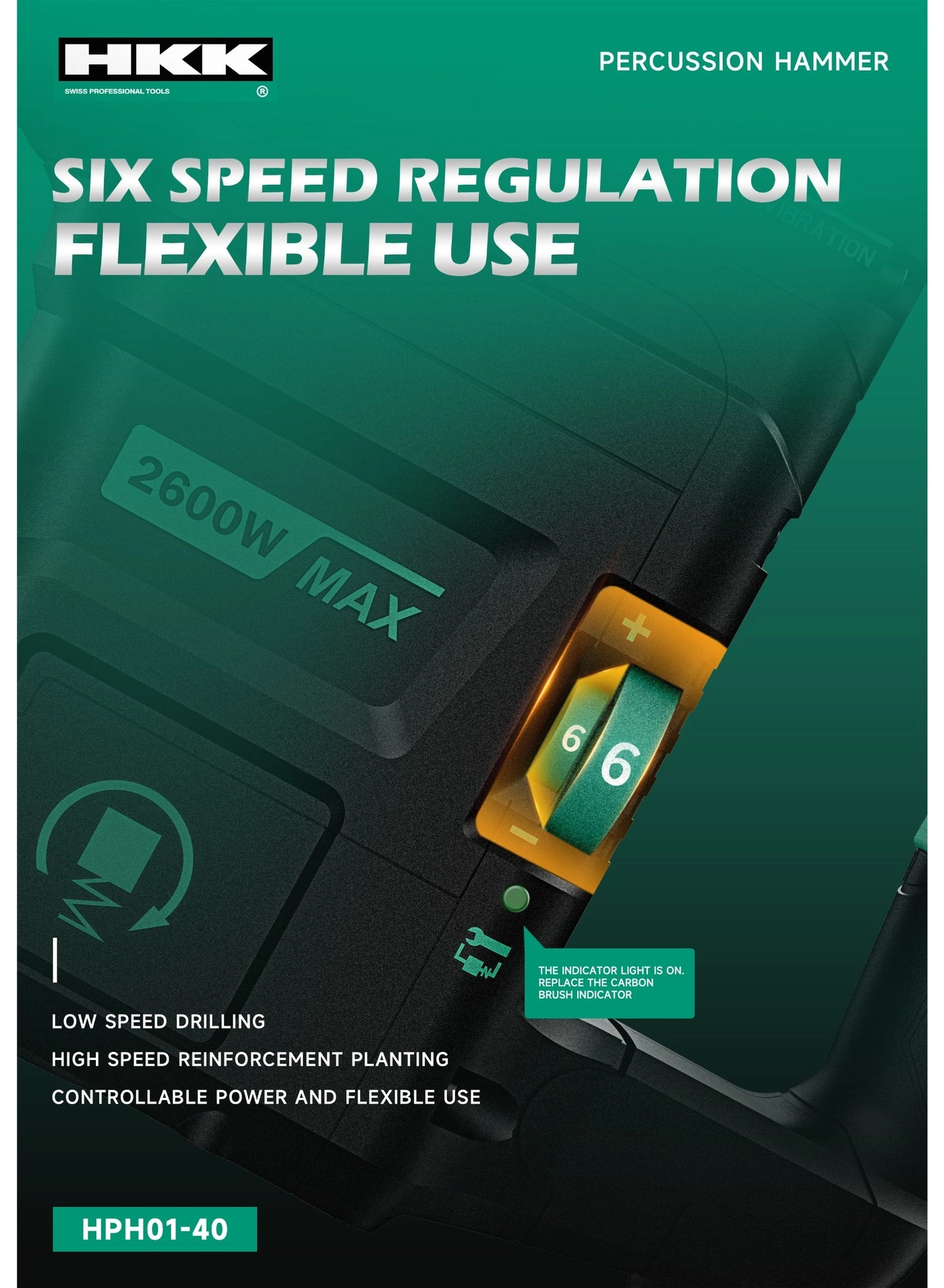 Percussion Hammer - 1500 Watt