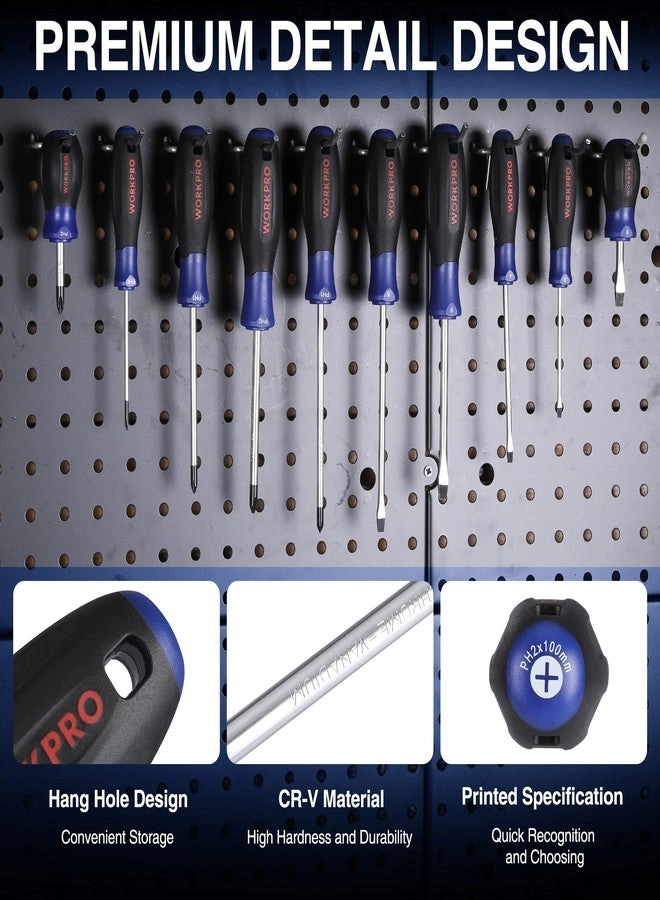 Magnetic Screwdriver Set - 10-Piece