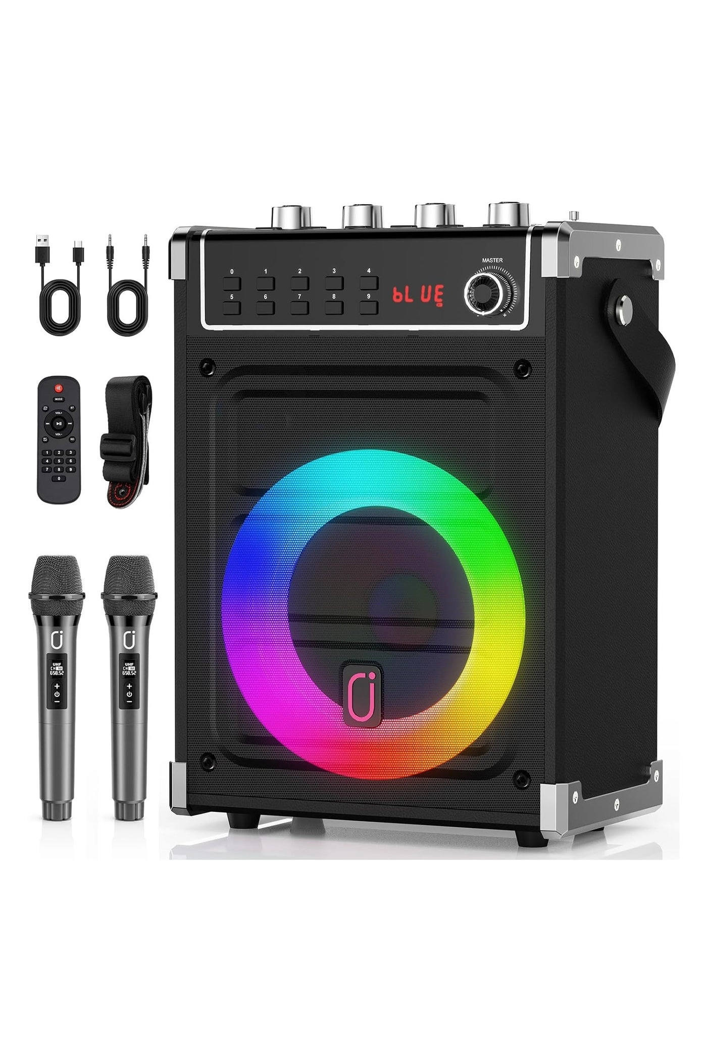 Karaoke machine - 2 wireless microphone