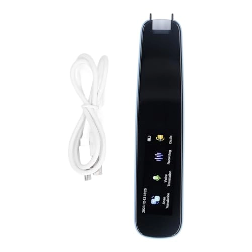 Multifunctional Translator Scanner - Recording up to 16 hours HD noise reduction Blue
