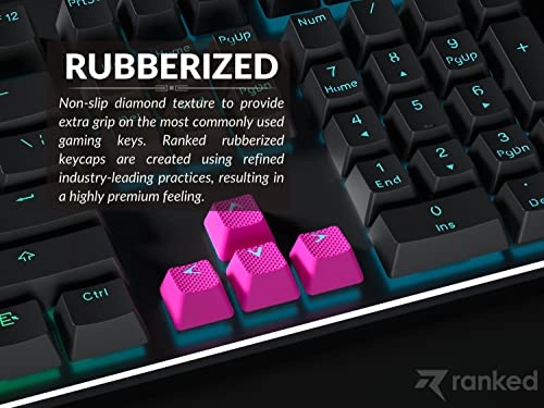 Rubber Keycap Set - OEM Profile Pistachio 23 Keys