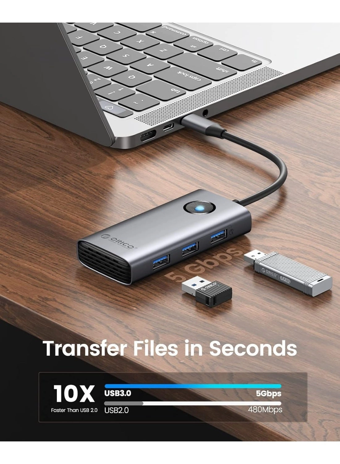 USB C Docking Station - 6-in-1 4K HDMI 100W PD