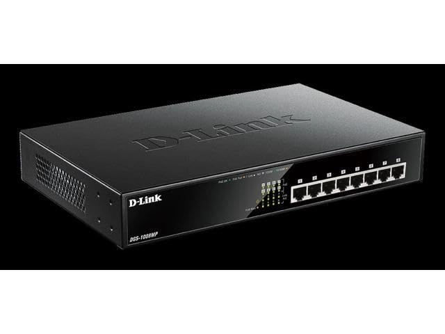 DGS-1008MP 8-ports