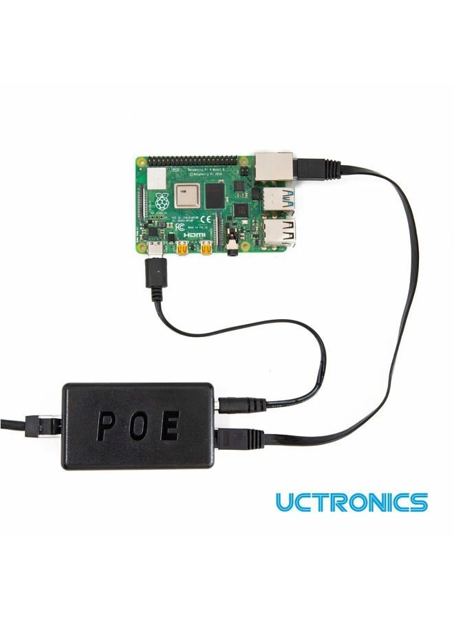 USB-C PoE Splitter - 5V/4A 802.3at Gigabit