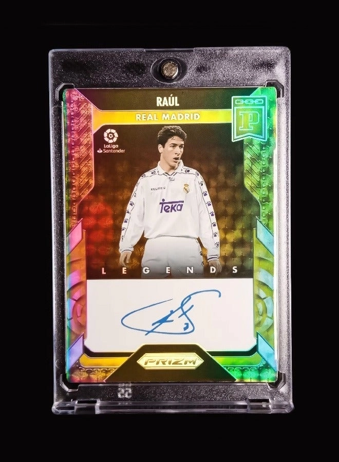 Real Madrid Raul - Autographed Refractor