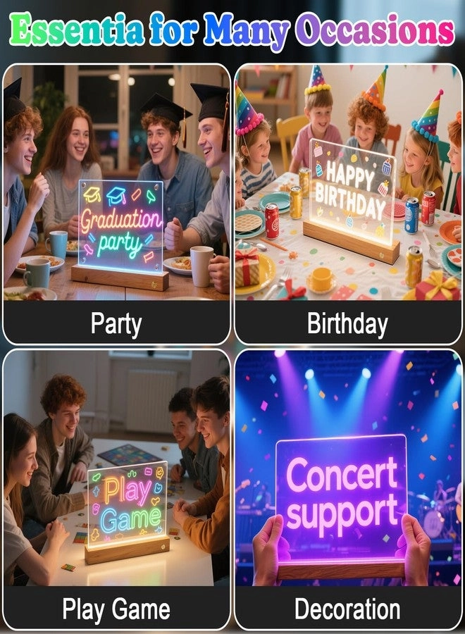 LED Light Up Drawing Board for Kids - 12 pcs