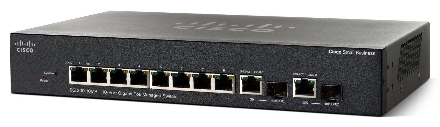 SG300-10MPP-K9-NA 10-ports