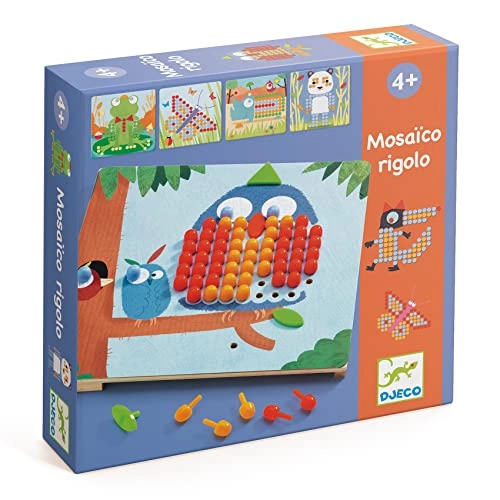 Mosaico Rigolo - 230 colored pegs