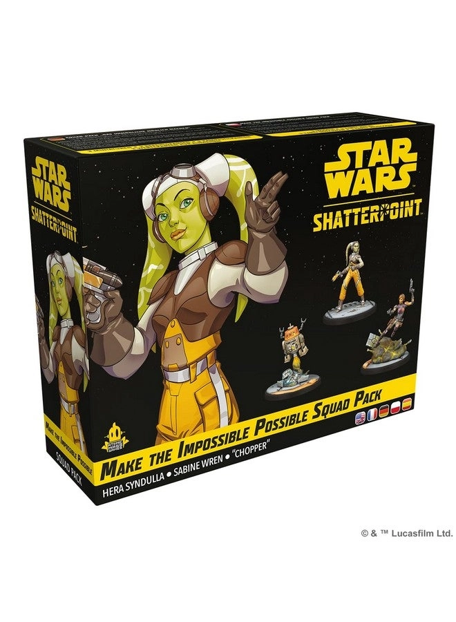 Atomic Mass Games Star Wars Shatterpoint: Make The Impossible Possible Squad Pack - Tabletop Miniatures Game