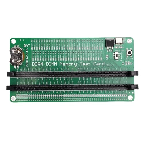 RAM Memory Tester Card - LED Light Indicator Dual Power Supply Mode