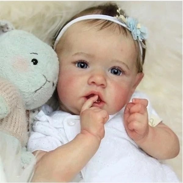 Reborn Baby Doll - 49 cm Silicone Newborn Girl