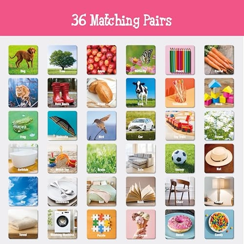 Daily Items Matching Game - 3+ 72 pieces