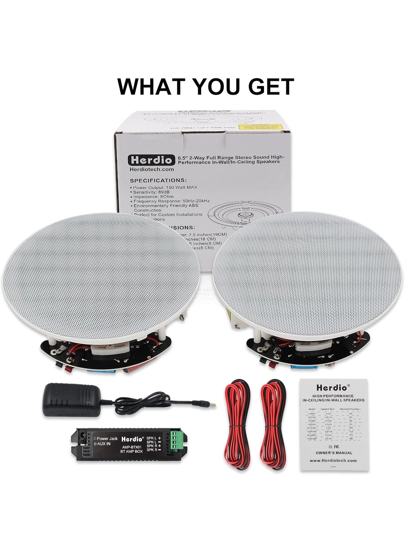 Ceiling Bluetooth Speakers - 300 Watts