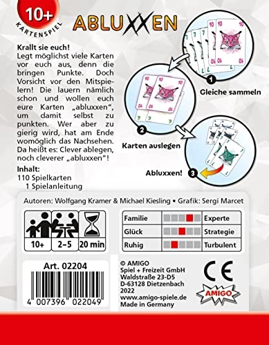 Abluxxen - Card Game (German)