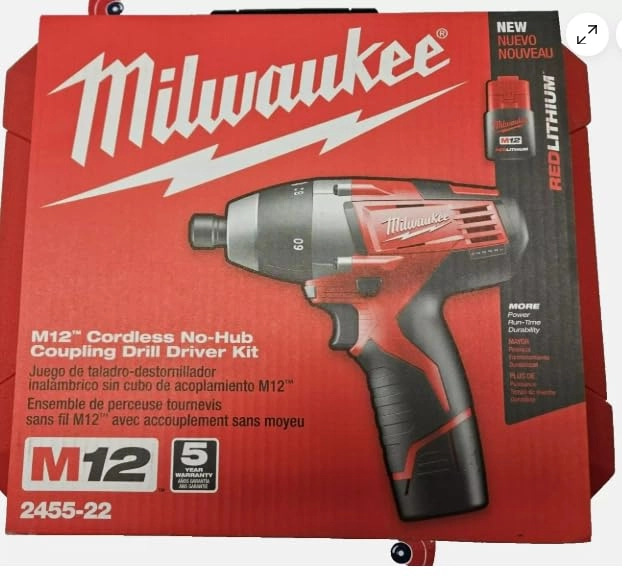 Milwaukee 2455-22 - 12 Volts