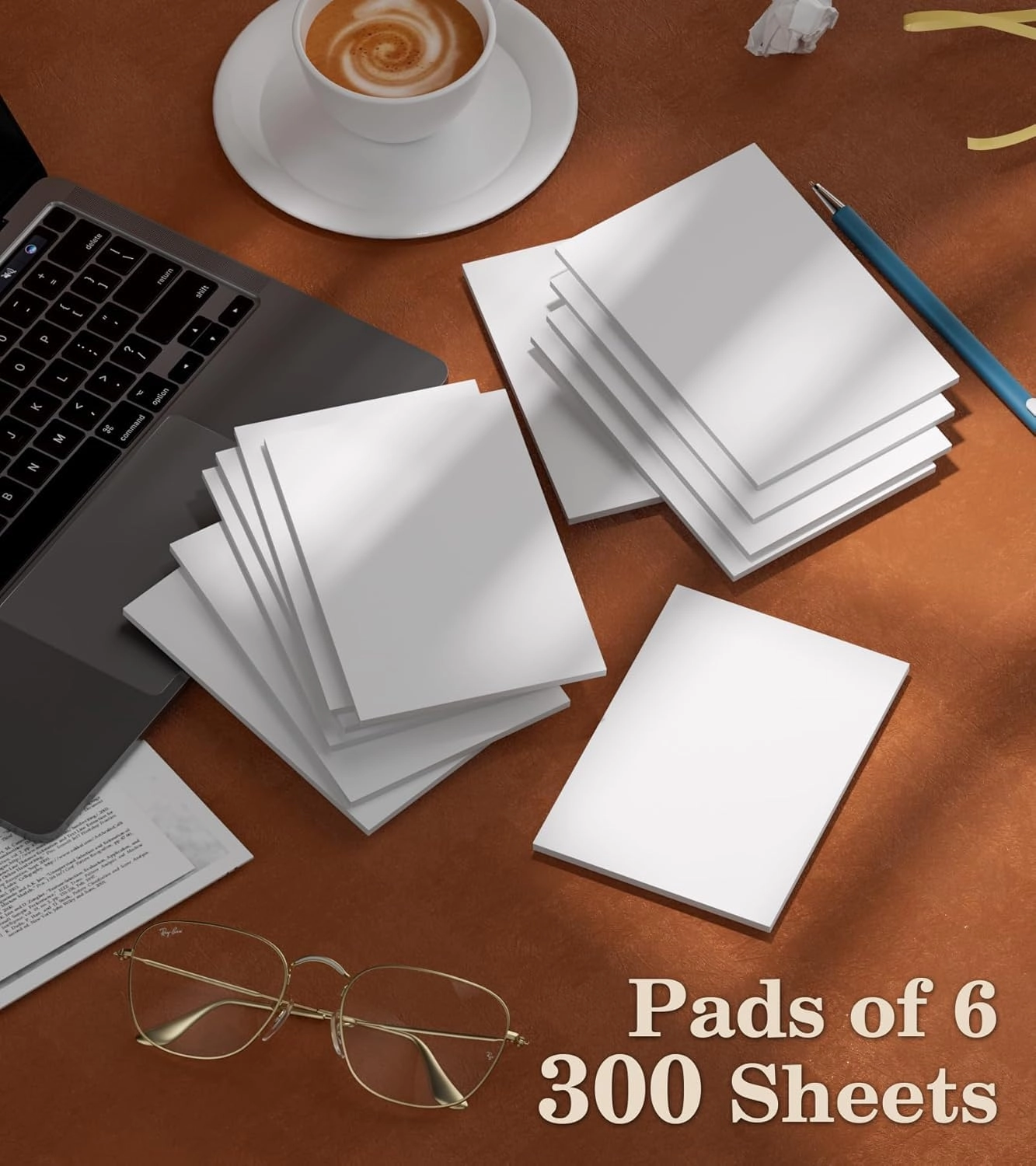 Notepads A6 - Blank 50 Sheets