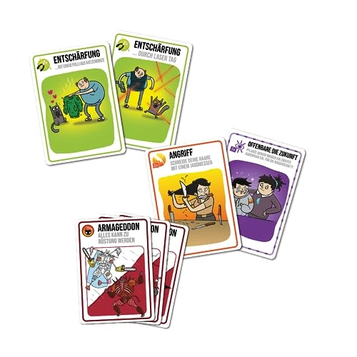 Exploding Kittens: Good vs Evil - Card Game (German)