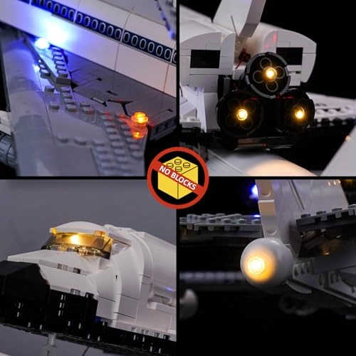 10360 Shuttle Carrier Aircraft - Standard Version 5V 12 LEDs