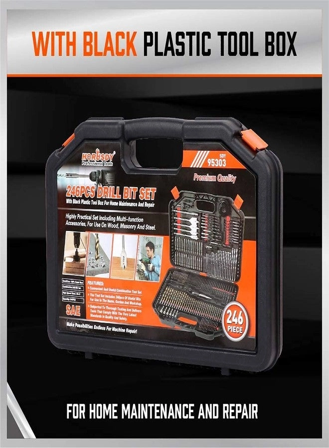 Drill Bit Set - 246 PCS