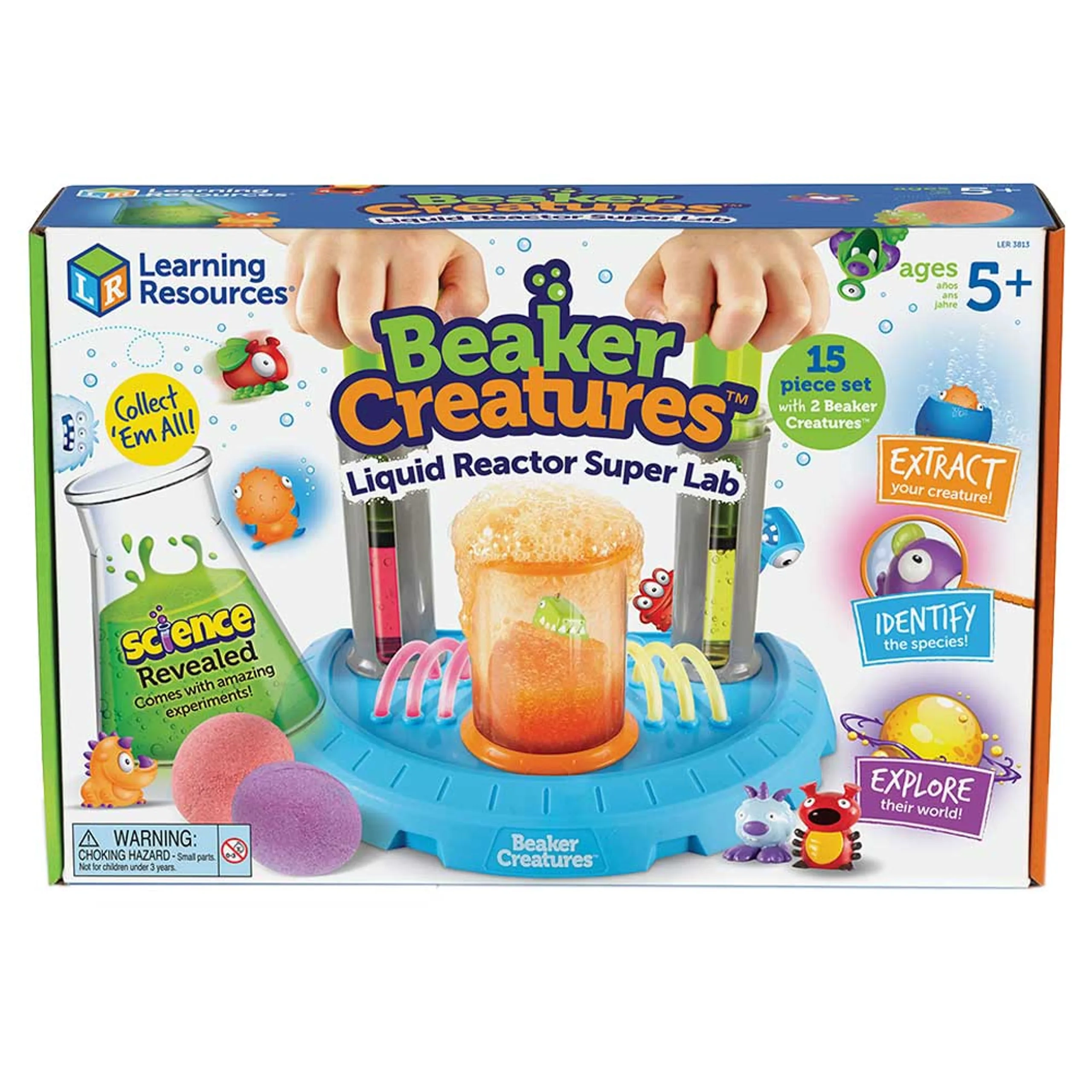 Learning Resources Beaker Creatures Bubbling Volcano Reactor Chemistry - 5 years+
