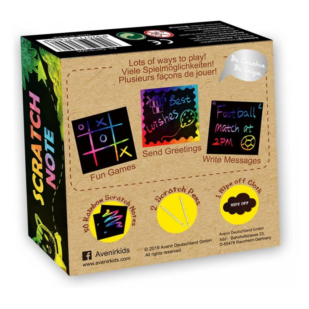 Avenir Scratch Note - 50 pieces