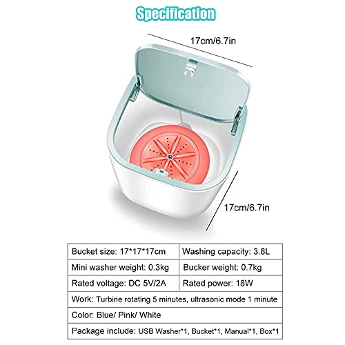 Portable Washing Machine - Mini Single Tub Timing Function