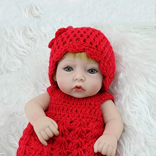 Reborn Baby Doll - 10 inch 25 cm Silicone black skin Ages 3 months+