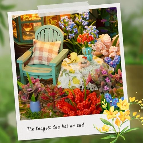 Miniature Dollhouse Kit - green spring yard