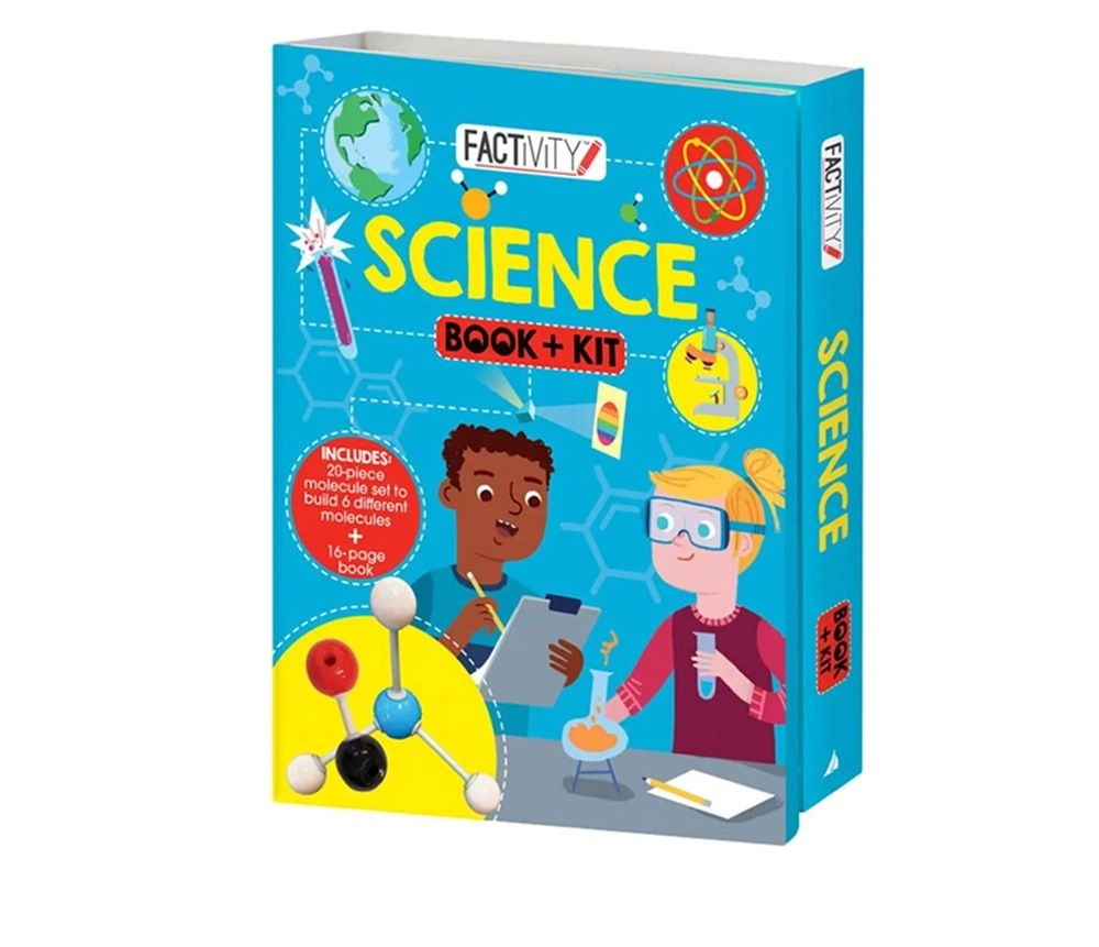 Edu Fun Science Book And Kit - 5 years+ 20 pieces