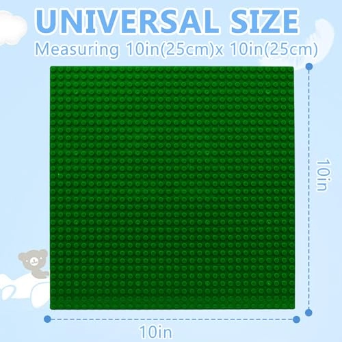 Classic Building Baseplates - 25.4X25.4cm 6-Pack