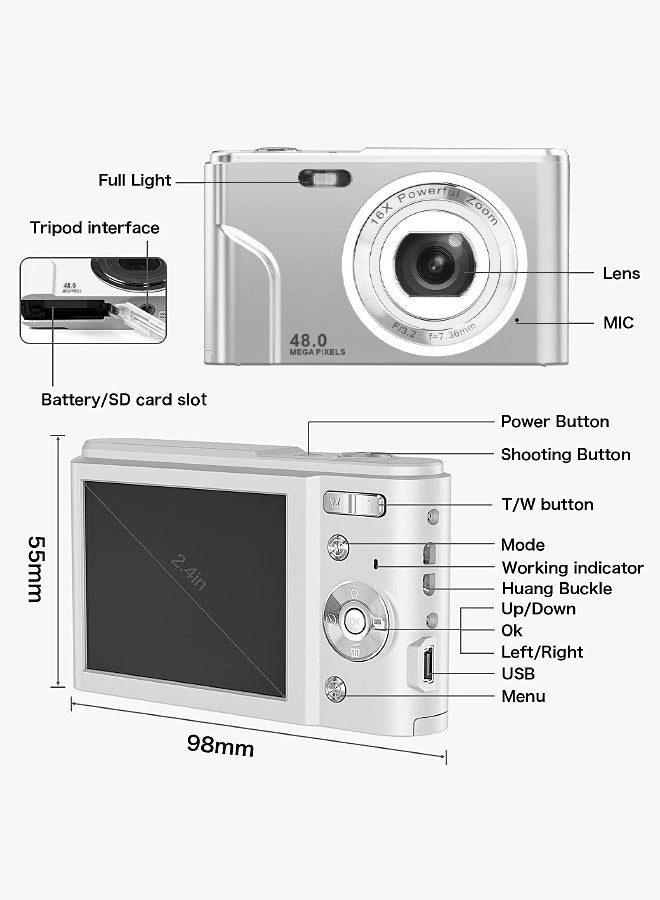Mini Home Student Camera - 32GB 1080P