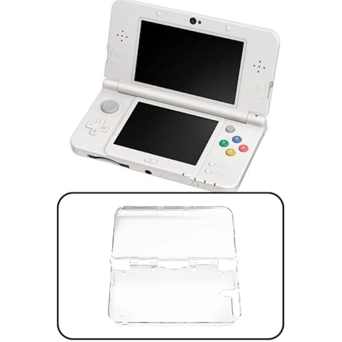 Hard Shell Case for Nintendo 3DS XL 3DS LL - Transparent Crystal