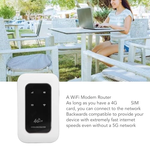 Portable WiFi Hotspot Device - LTE CAT4 802.11 b/g/n 300Mbps