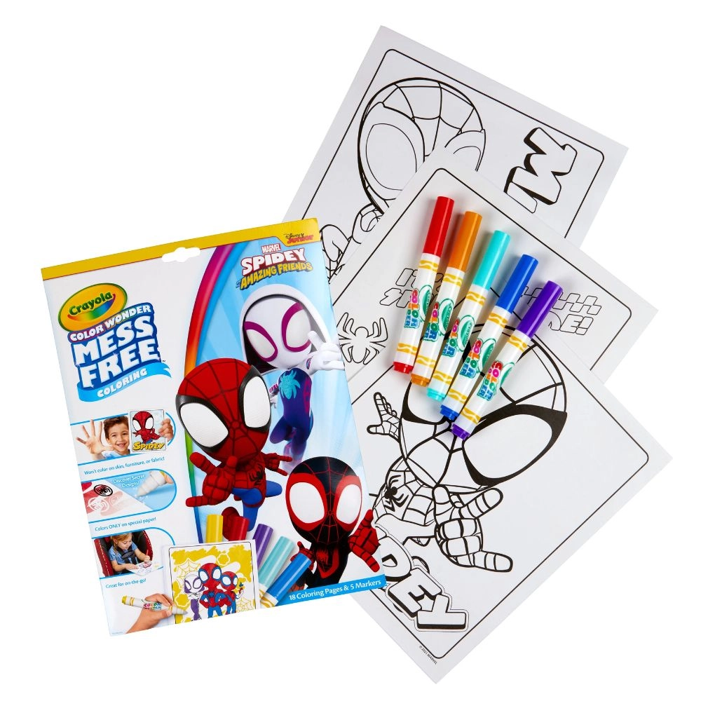 Color Wonder Mess-Free Coloring Pad & Marker Set - 23 Pcs