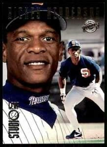 Leaf Trading Cards Baseball Rickey Henderson #149