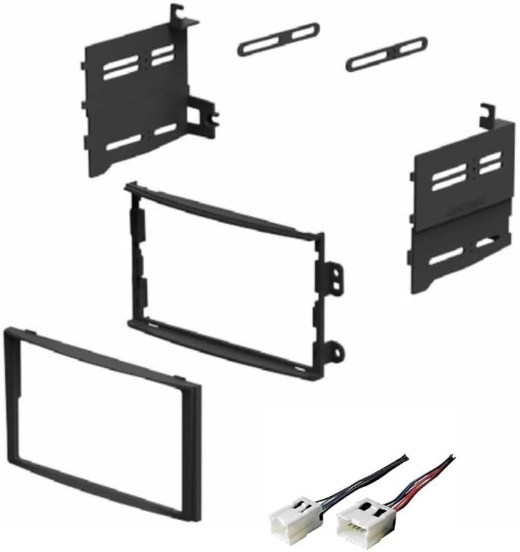 ASC Audio Dash Install Kit - 2003-2005 Nissan 350Z Double DIN