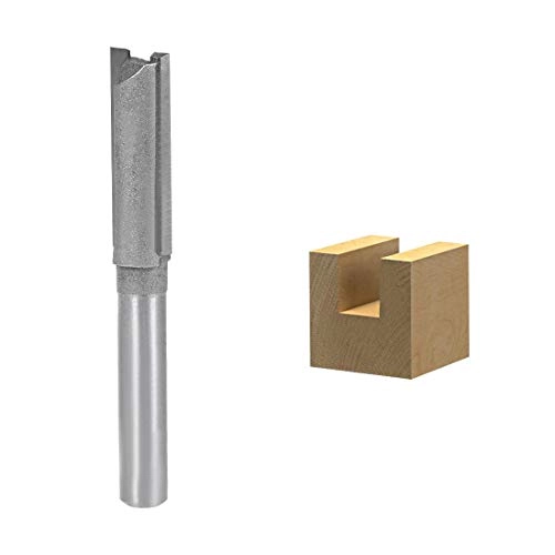 Straight Router Bit - 6.3mm/1/4" 4pcs 9.53mm/3/8"