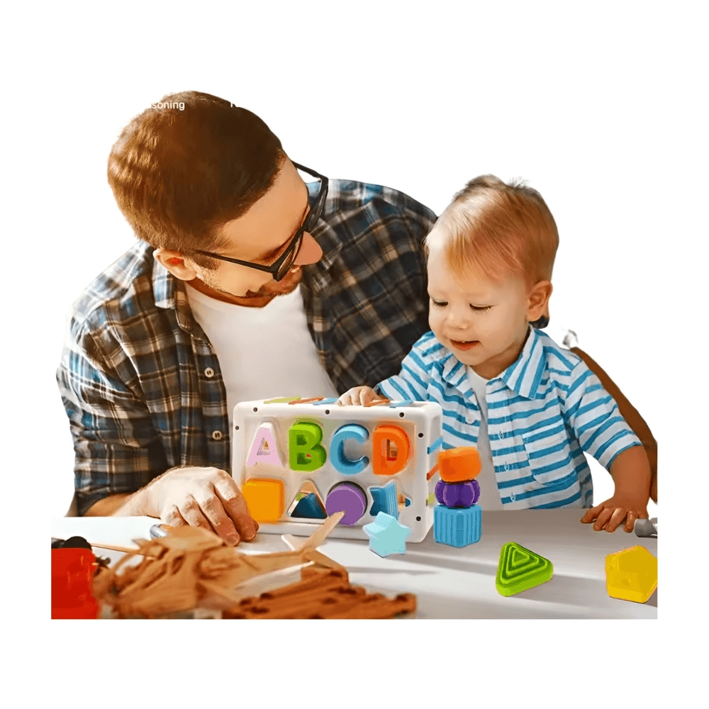 Baby Shape Sorter - 1-3 years 14 pieces