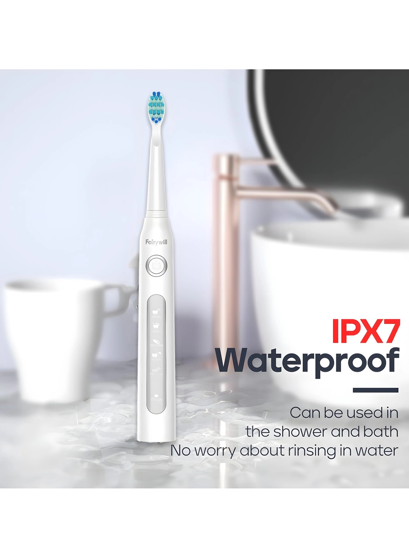 507 - Electric Toothbrush + 5020E - 300ML Oral Irrigator