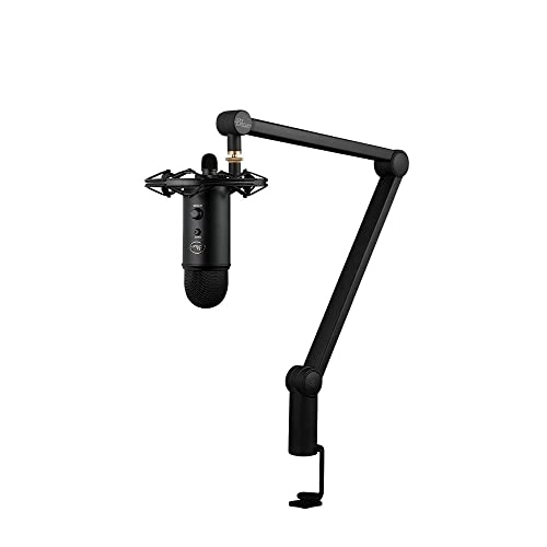 Yeti - USB Microphone + Radius III - Shockmount + Compass - Boom Arm + Blue VO!CE - Effects