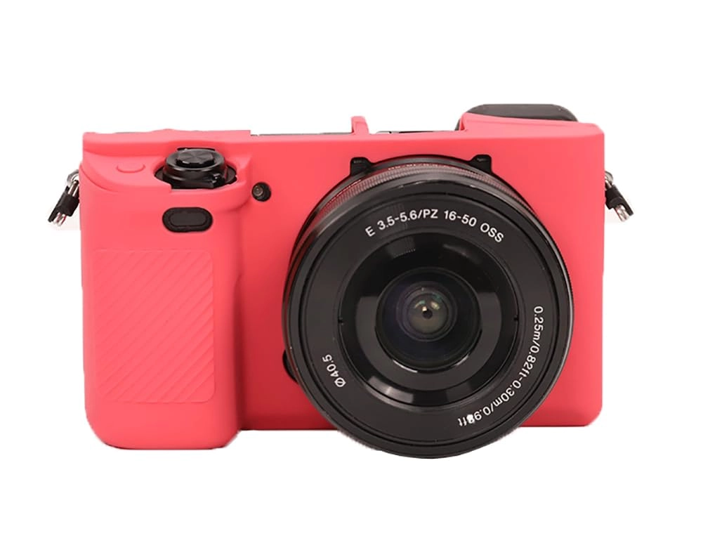 CNBUYBUYCASE Camera Case Compatible with Sony Alpha A6100 A6300 A6400 - A6100 A6300 A6400 Soft Silicone Protective Shell