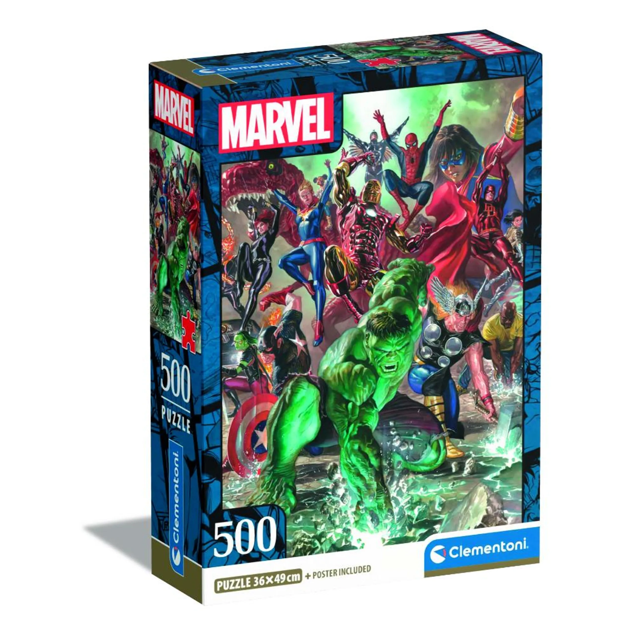 Clementoni Marvel Puzzle (527-35546) - 500 pcs