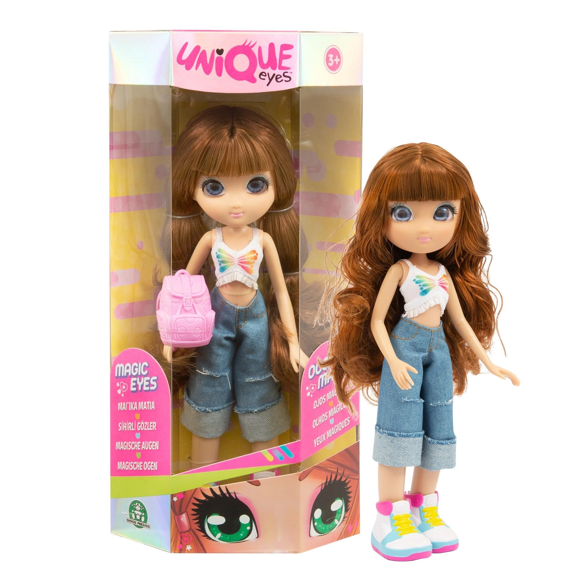 Giochi Preziosi UNIQUE EYES - 25cm Butterfly Collection Ages 3+