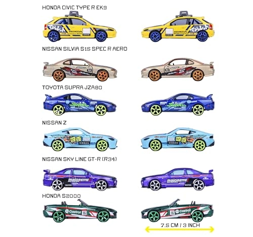 Japan Series Deluxe Model Car - 7.5 cm Metal