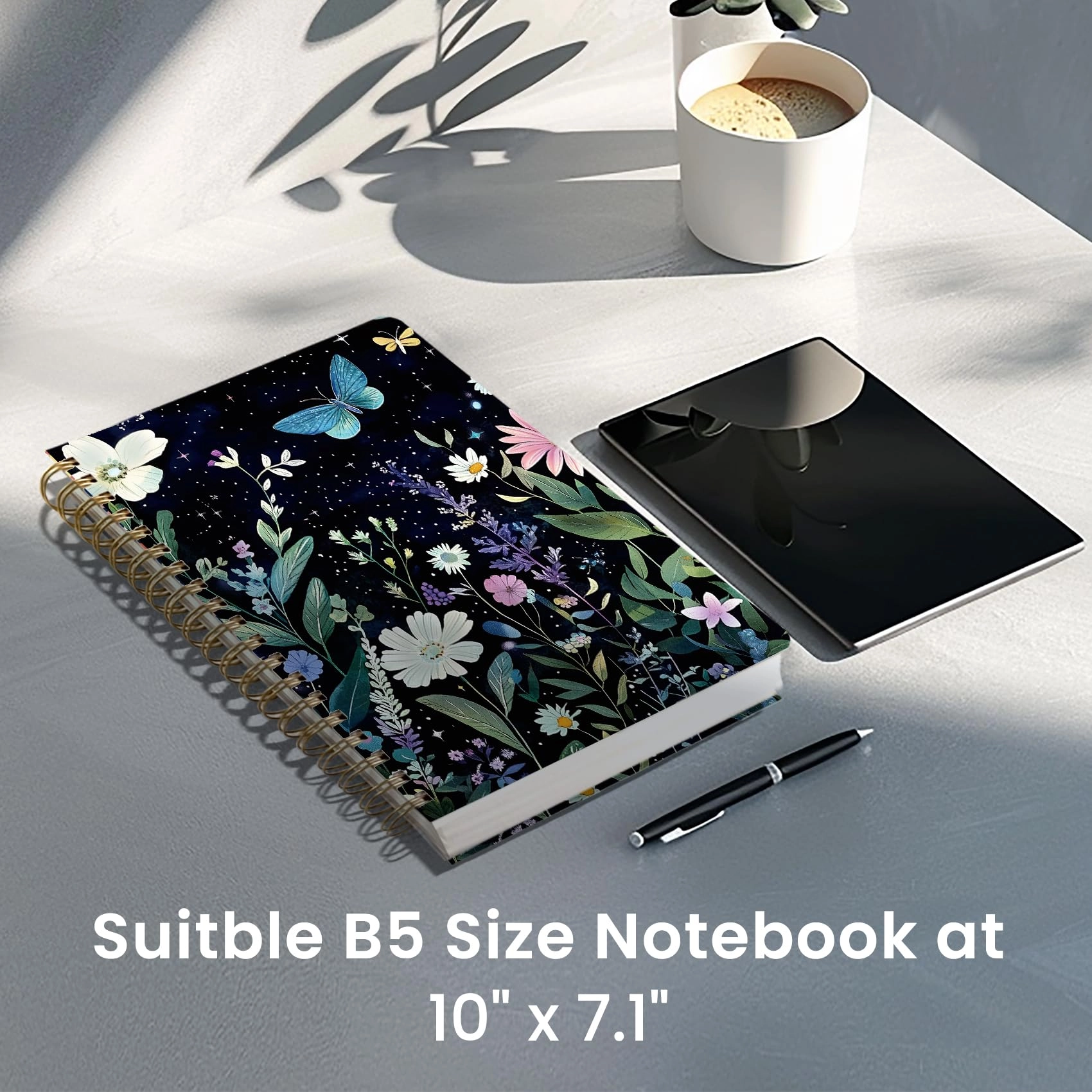 Spiral Notebook B5 Spiral - Lined 300 Pages