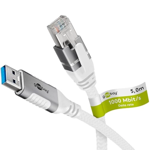 USB A 3.0 to RJ45 Ethernet Cable USB-A to RJ45 5m